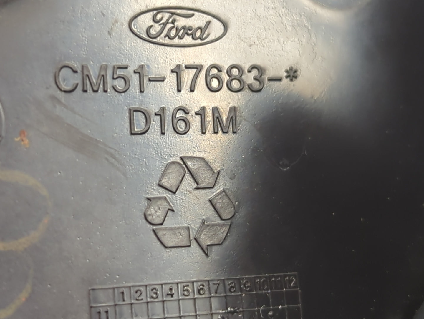 2012-2014 Ford Focus Passenger Side View Mirror - Right Door Mirror OEM Used - Oemusedautoparts1.com