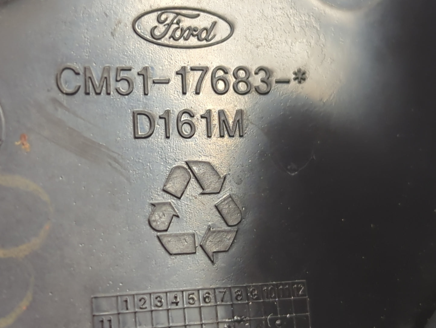 2012-2014 Ford Focus Passenger Side View Mirror - Right Door Mirror OEM Used - Oemusedautoparts1.com