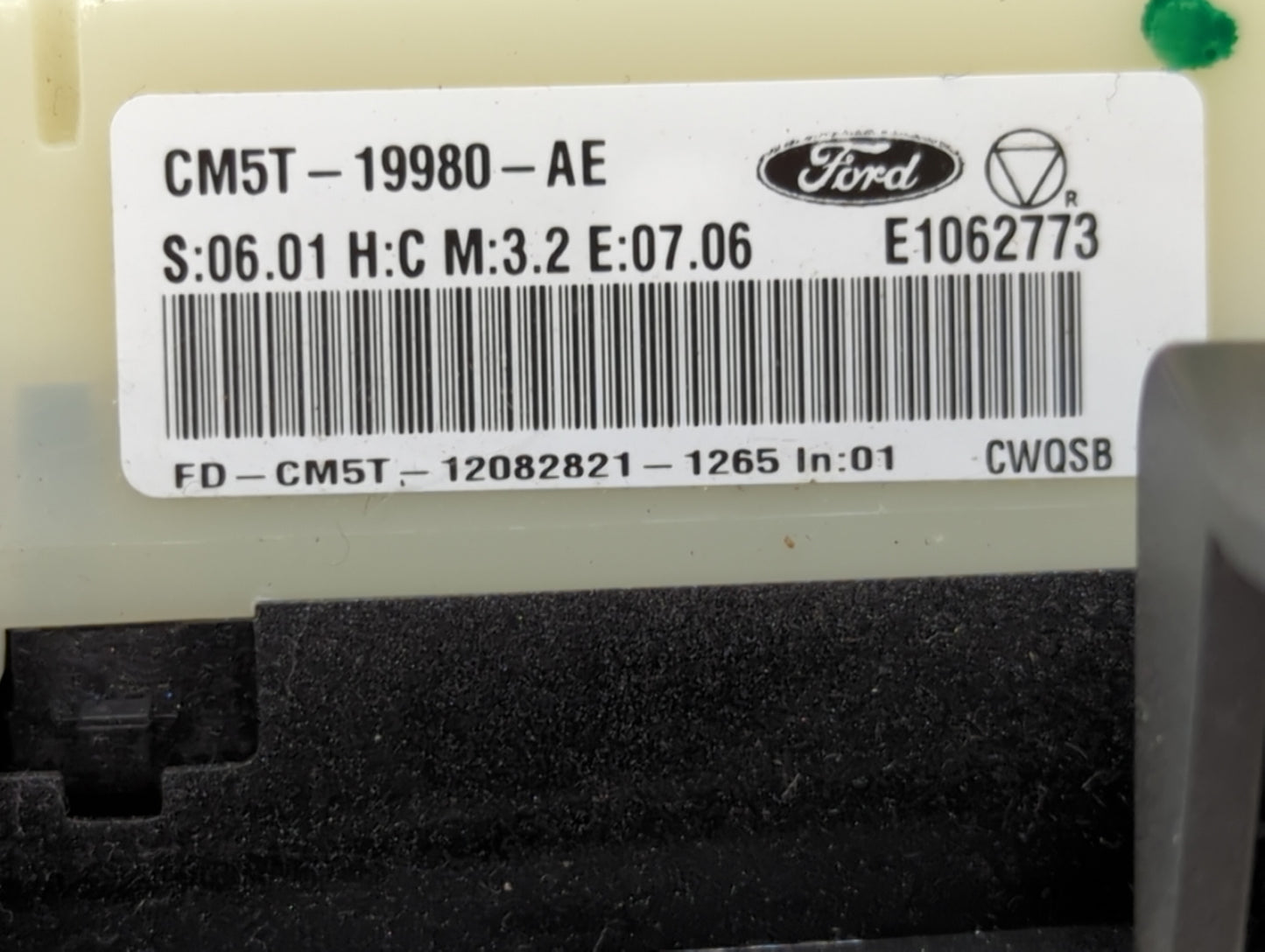 2013-2014 Ford Focus Climate Control Module Temperature AC/Heater Replacement Fits Fits 2013 2014 OEM Used Auto Parts - Oemu