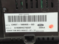 2012-2014 Ford Focus Information Display Screen 854140 - Oemusedautoparts1.com