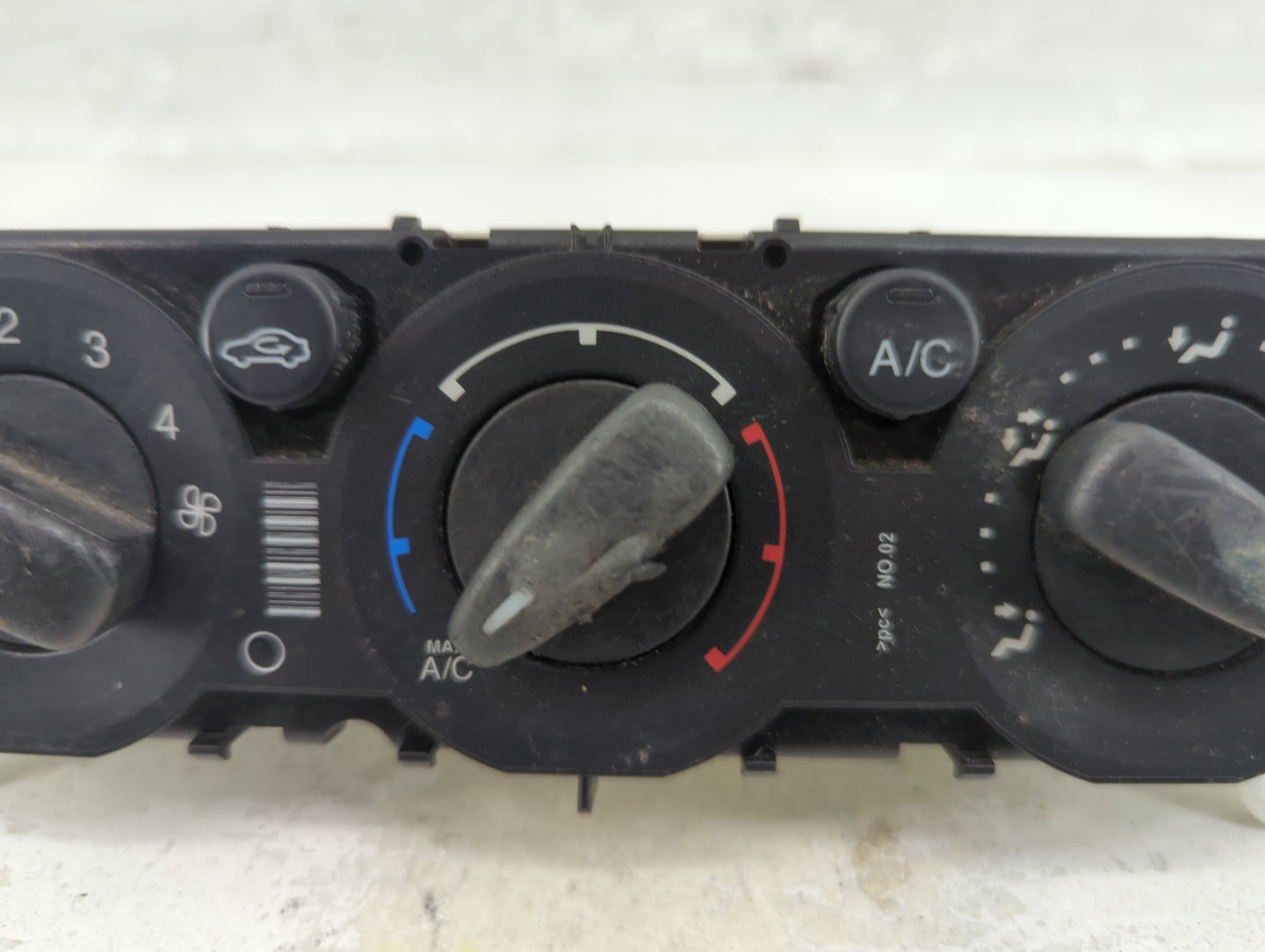 2012 Ford Focus Climate Control Module Temperature AC/Heater Replacement Fits OEM Used Auto Parts - Oemusedautoparts1.com