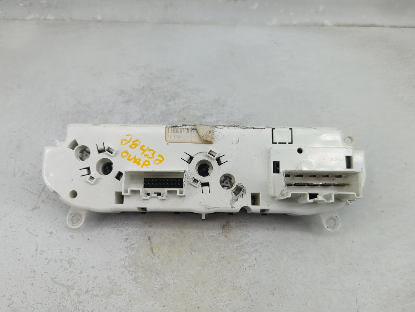 2012 Ford Focus Climate Control Module Temperature AC/Heater Replacement Fits OEM Used Auto Parts - Oemusedautoparts1.com