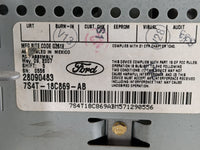 0 Ford Focus Radio AM FM Cd Player Receiver Replacement Fits OEM Used Auto Parts - Oemusedautoparts1.com