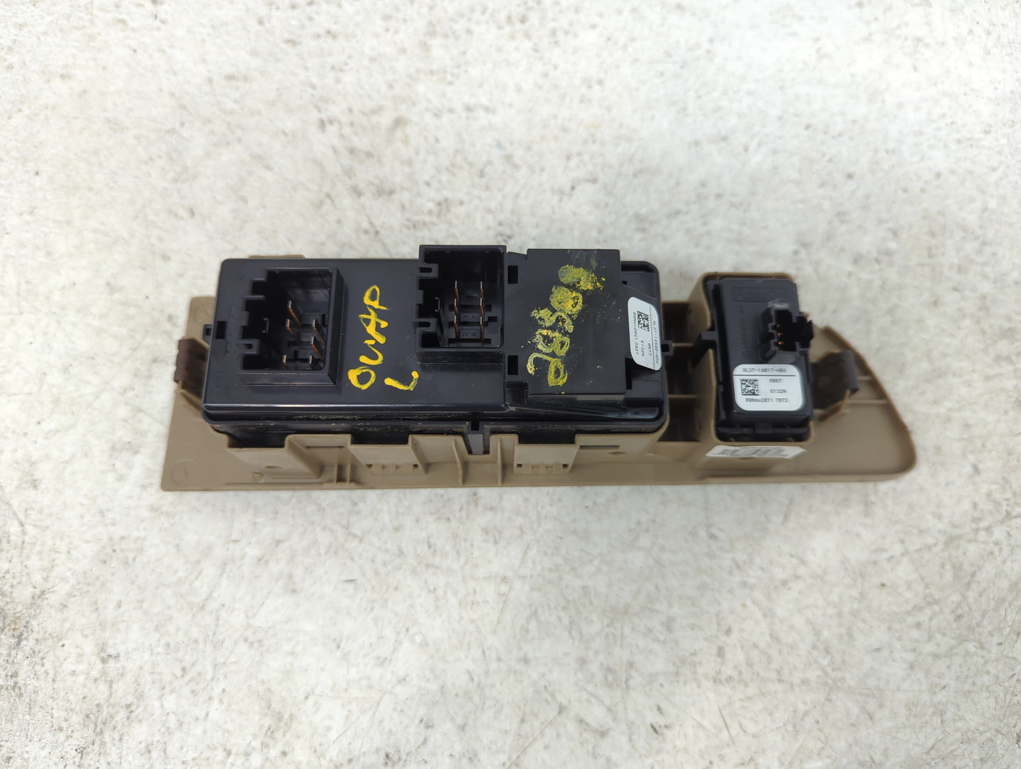 0 Ford Ford F150 Pickup Master Power Window Switch Replacement Driver Side Left Fits Fits 209 2010 OEM Used Auto Parts - Oem