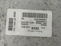 0 Ford Ford F150 Pickup PCM Engine Control Computer ECU ECM PCU OEM Fits Fits 207 2008 OEM Used Auto Parts - Oemusedautopart