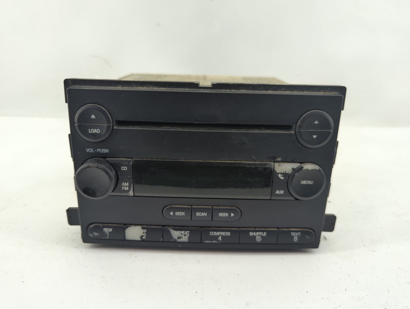 2004-2005 Ford Freestar Radio AM FM Cd Player Receiver Replacement Fits Fits 2004 2005 OEM Used Auto Parts - Oemusedautopart