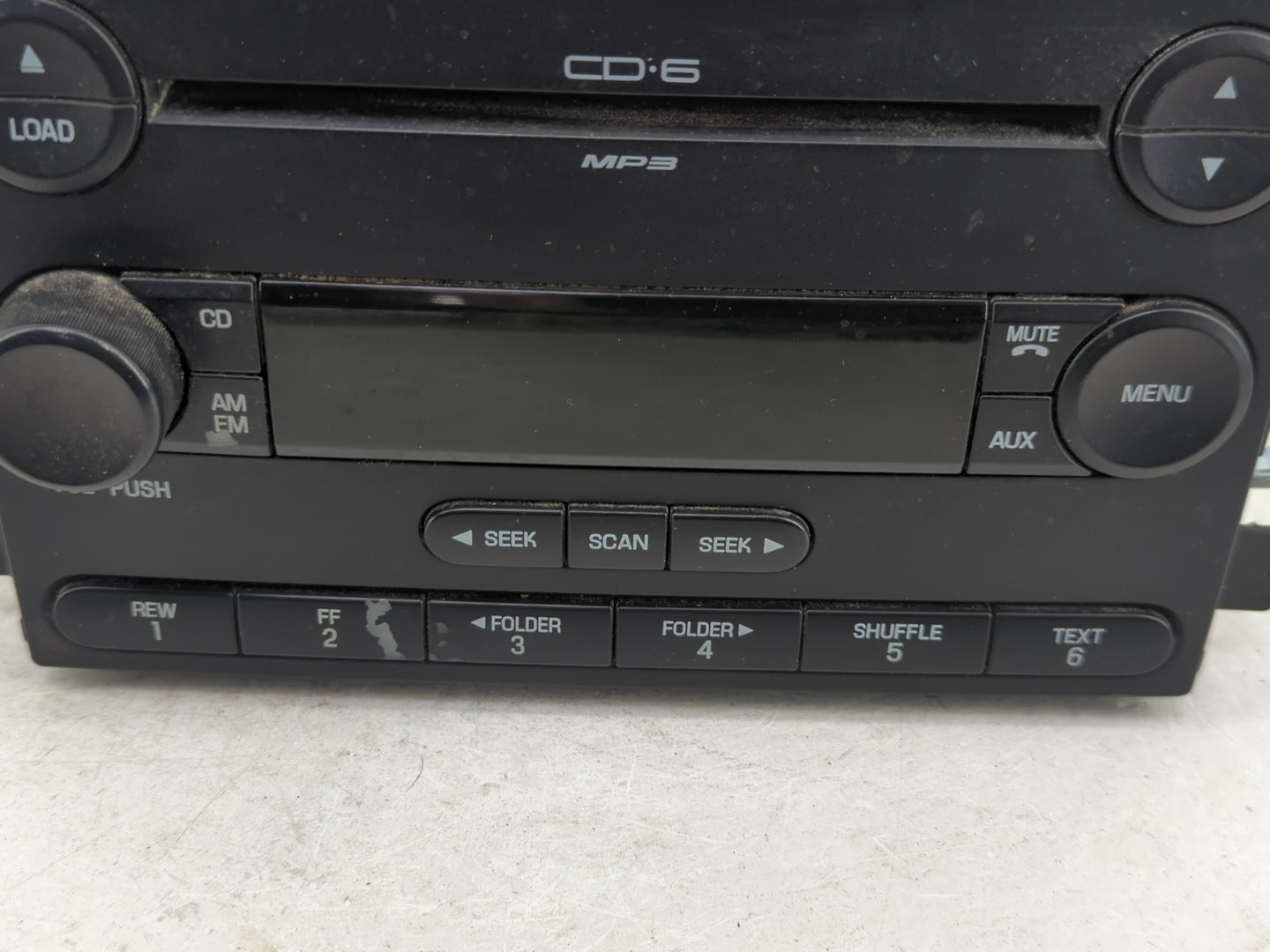 0 Ford Freestyle Radio AM FM Cd Player Receiver Replacement Fits OEM Used Auto Parts - Oemusedautoparts1.com