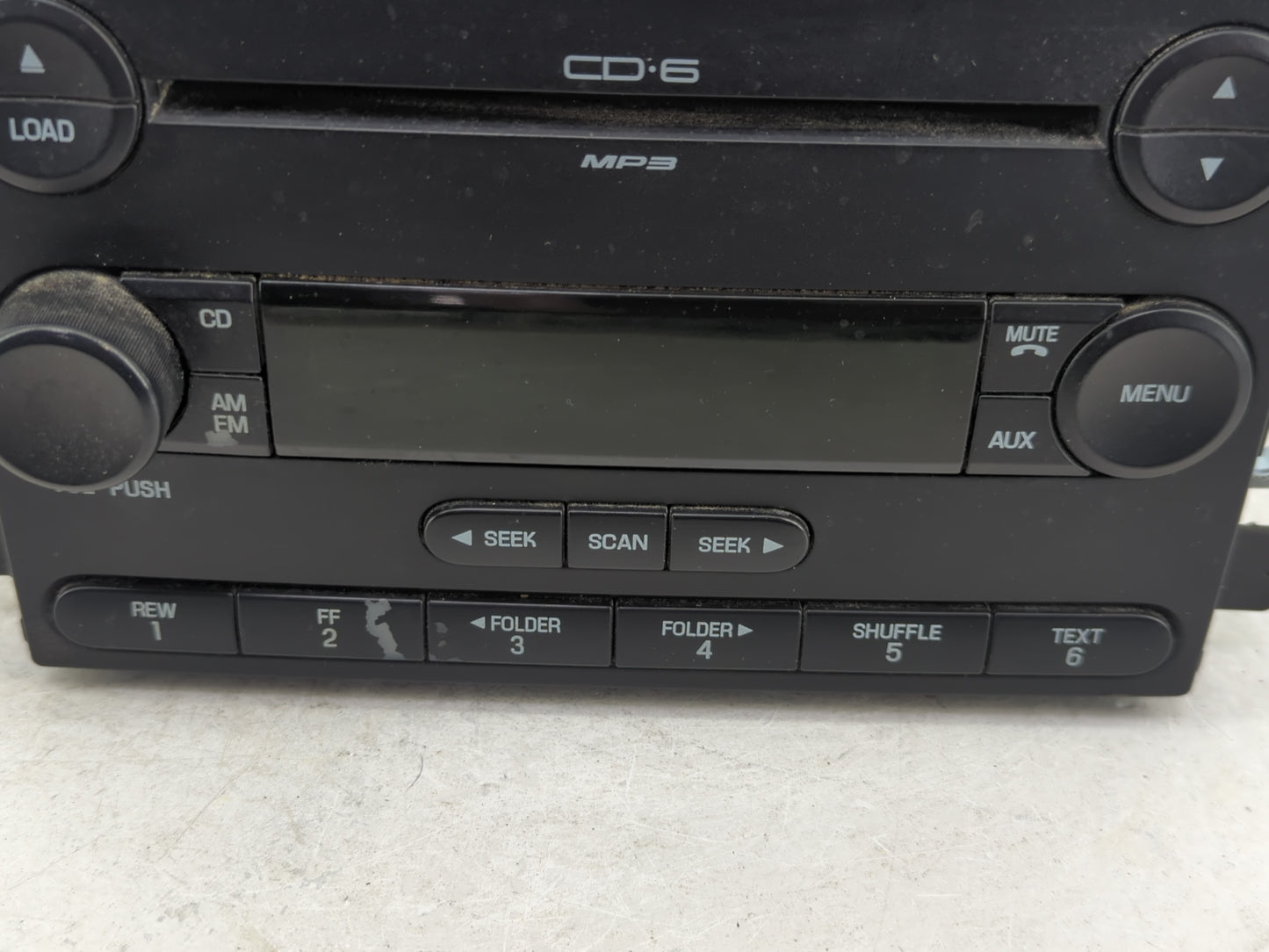 0 Ford Freestyle Radio AM FM Cd Player Receiver Replacement Fits OEM Used Auto Parts - Oemusedautoparts1.com