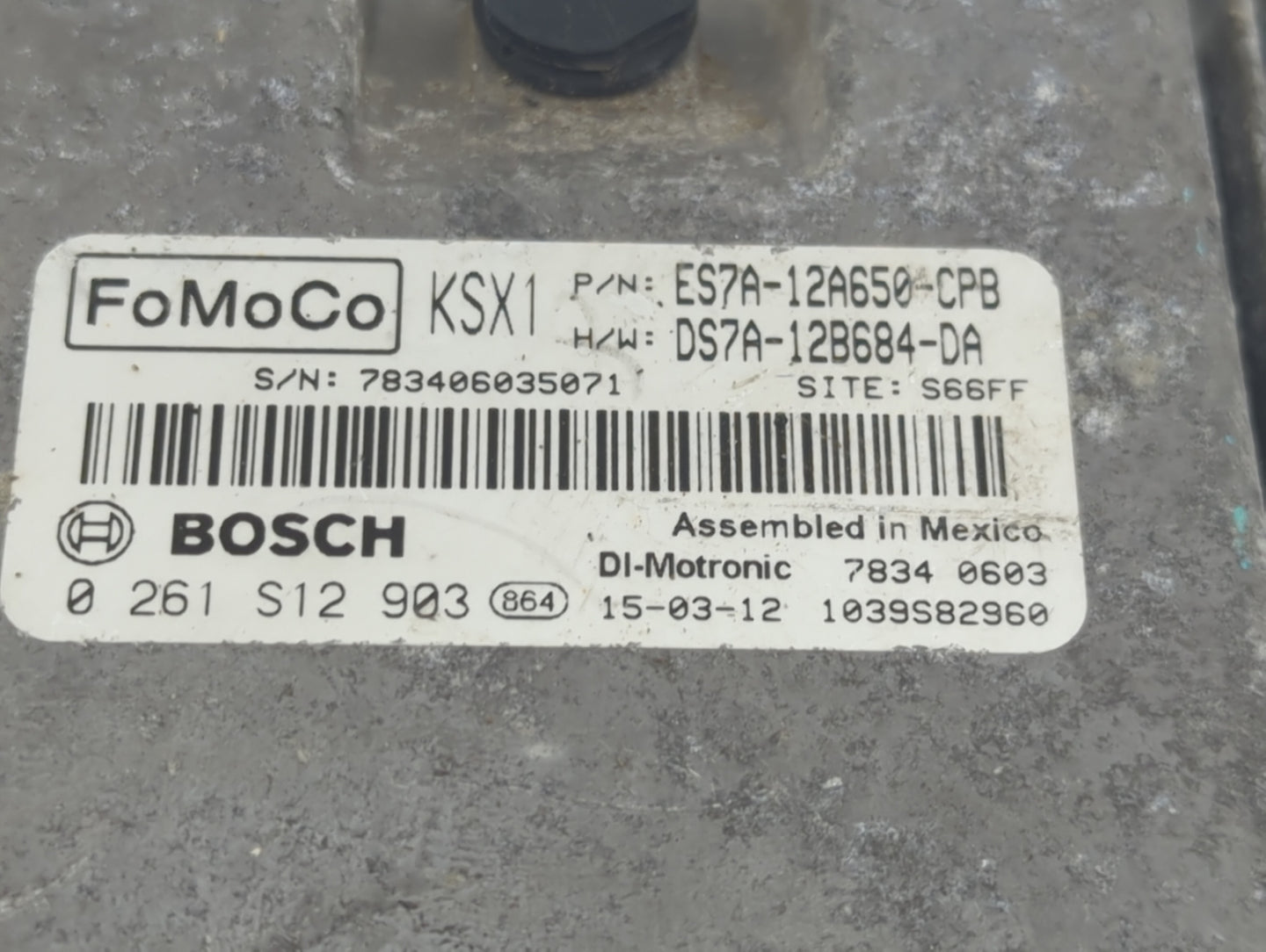 2014-2016 Ford Fusion PCM Engine Control Computer ECU ECM PCU OEM Fits Fits 2014 2015 2016 OEM Used Auto Parts - Oemusedauto