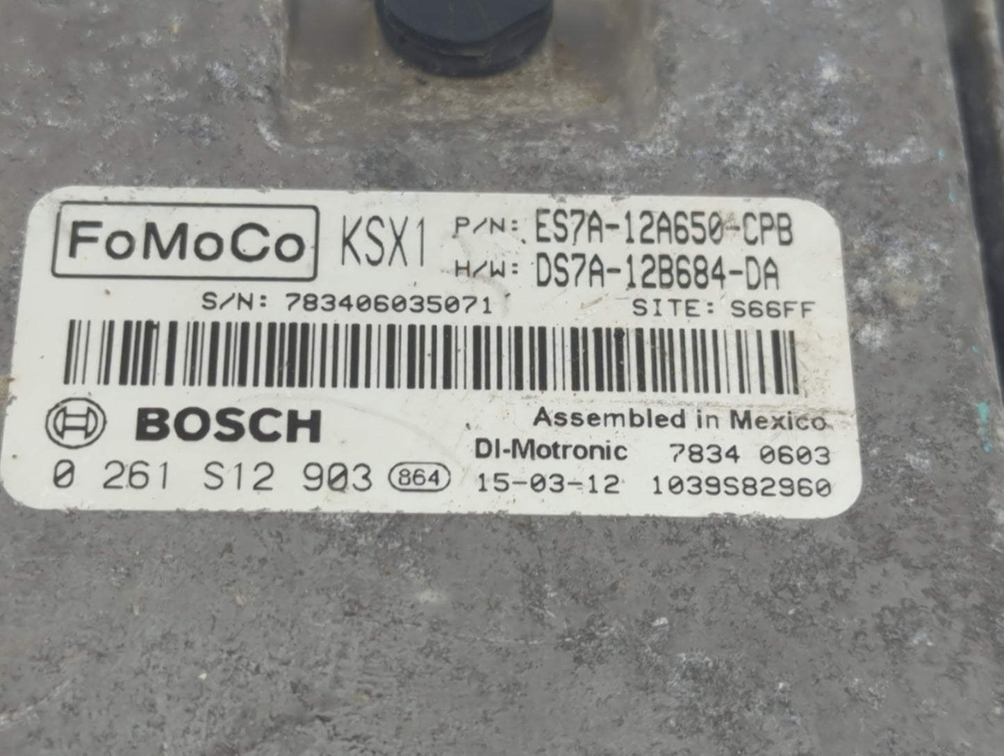2014-2016 Ford Fusion PCM Engine Control Computer ECU ECM PCU OEM Fits Fits 2014 2015 2016 OEM Used Auto Parts - Oemusedauto