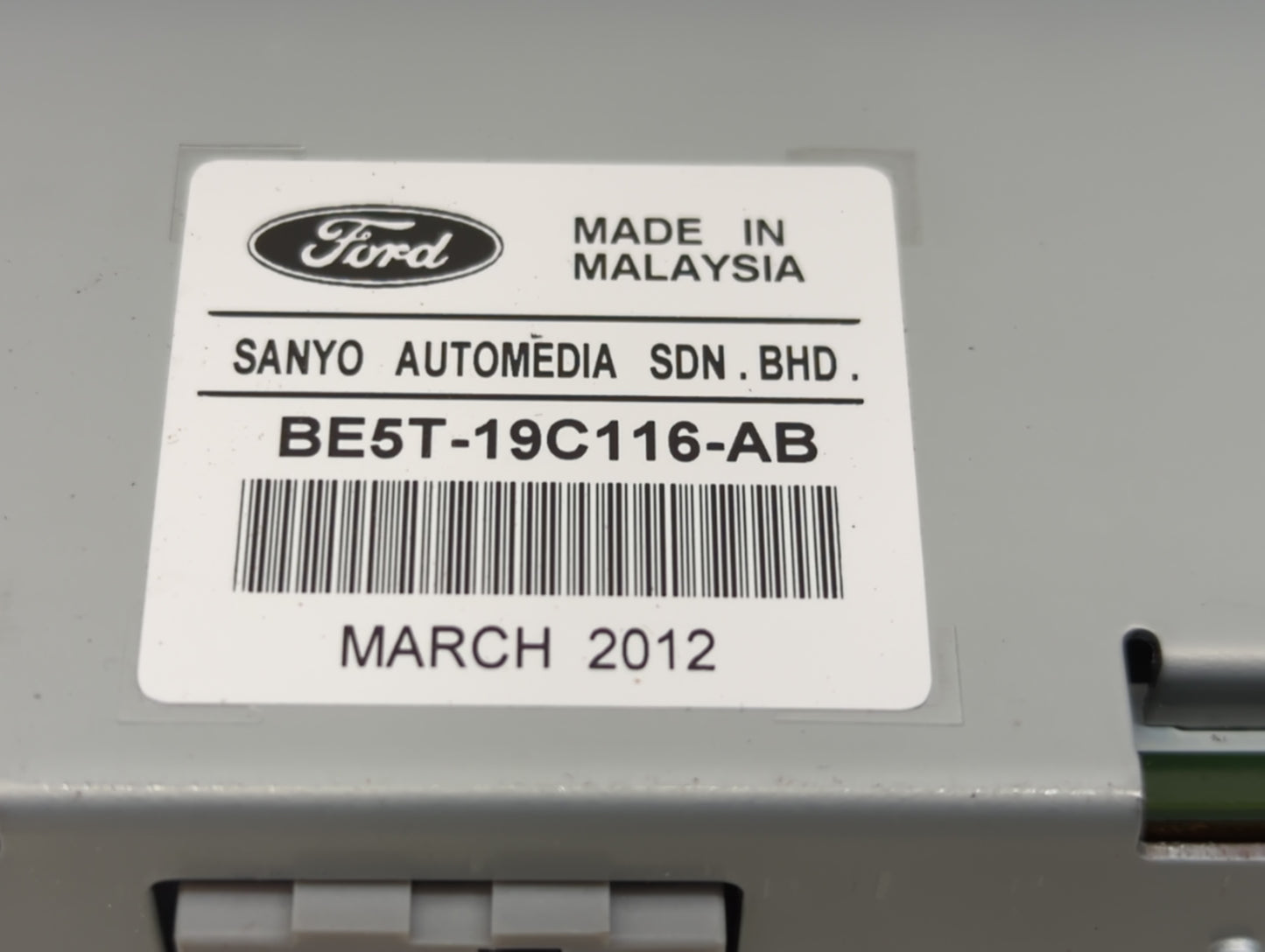 2011-2012 Ford Fusion Information Display Screen - Oemusedautoparts1.com