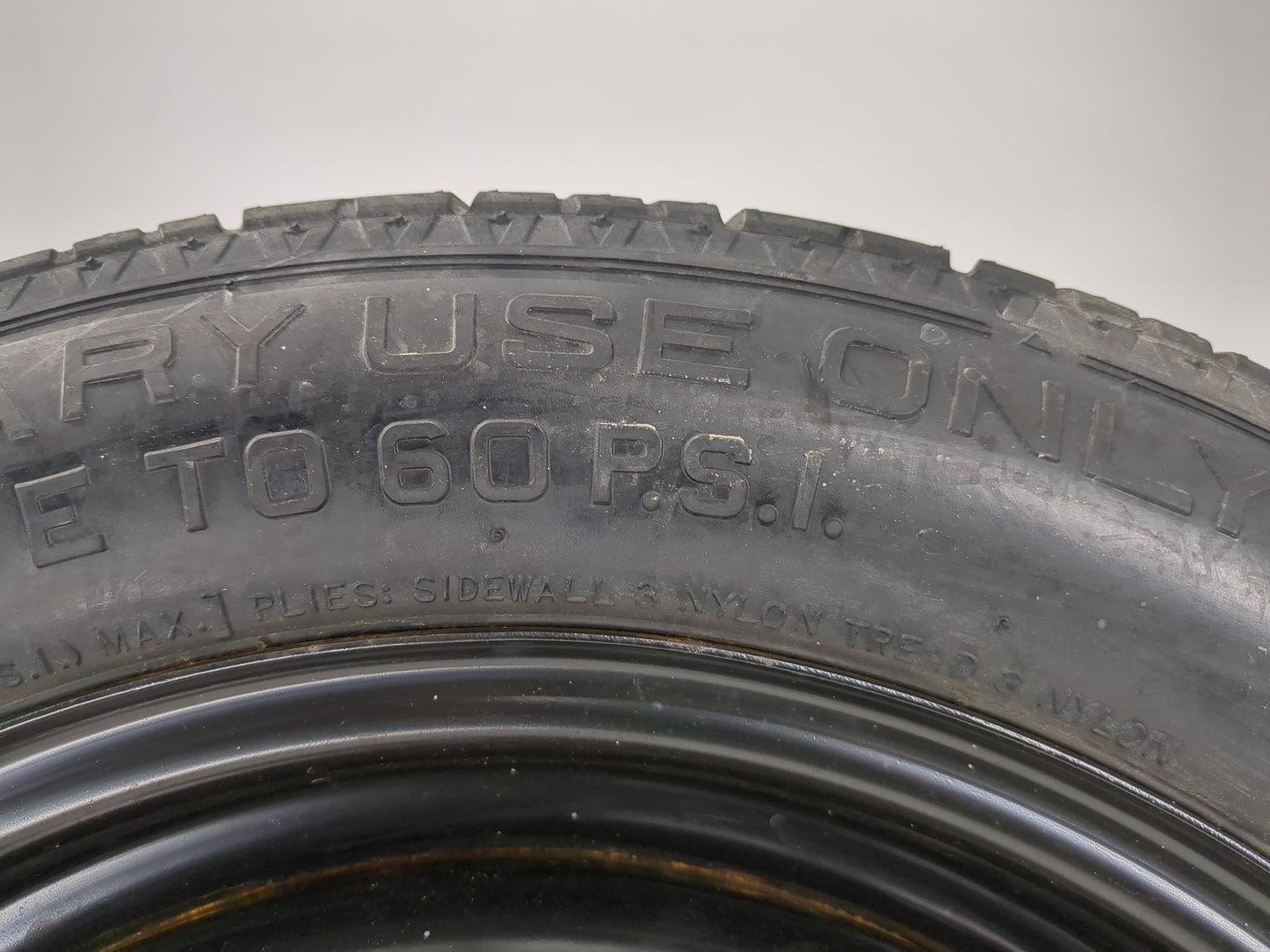 2006-2012 Ford Fusion Spare Donut Tire Wheel Rim Oem - Oemusedautoparts1.com