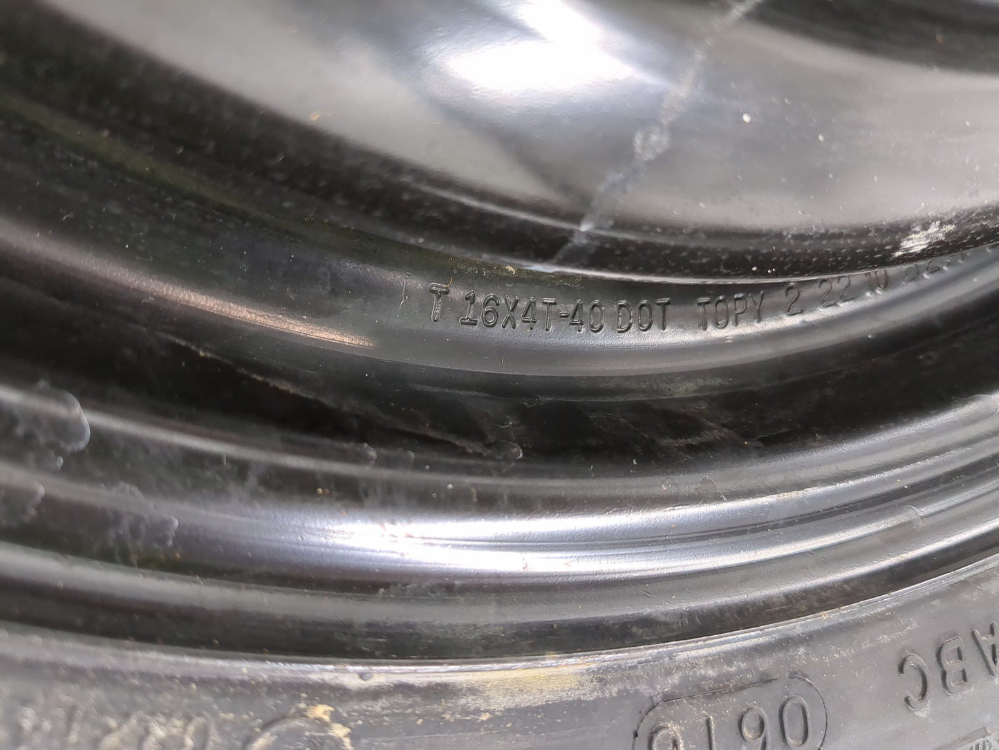 2006-2012 Ford Fusion Spare Donut Tire Wheel Rim Oem - Oemusedautoparts1.com