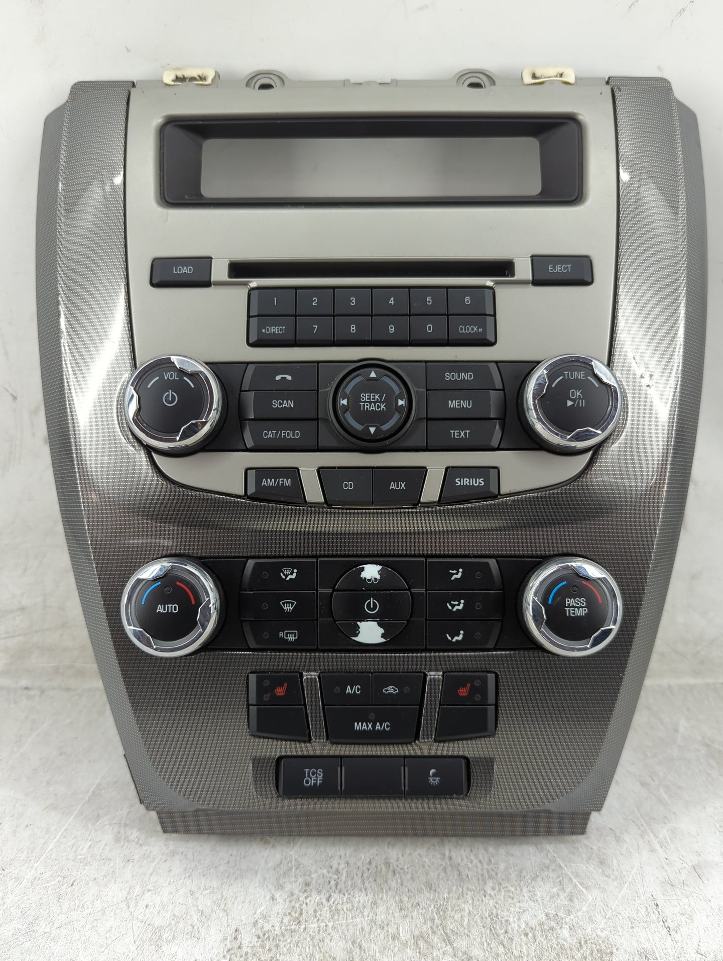2010-2012 Ford Fusion Climate Control Module Temperature AC/Heater Replacement Fits Fits 2010 2011 2012 OEM Used Auto Parts 