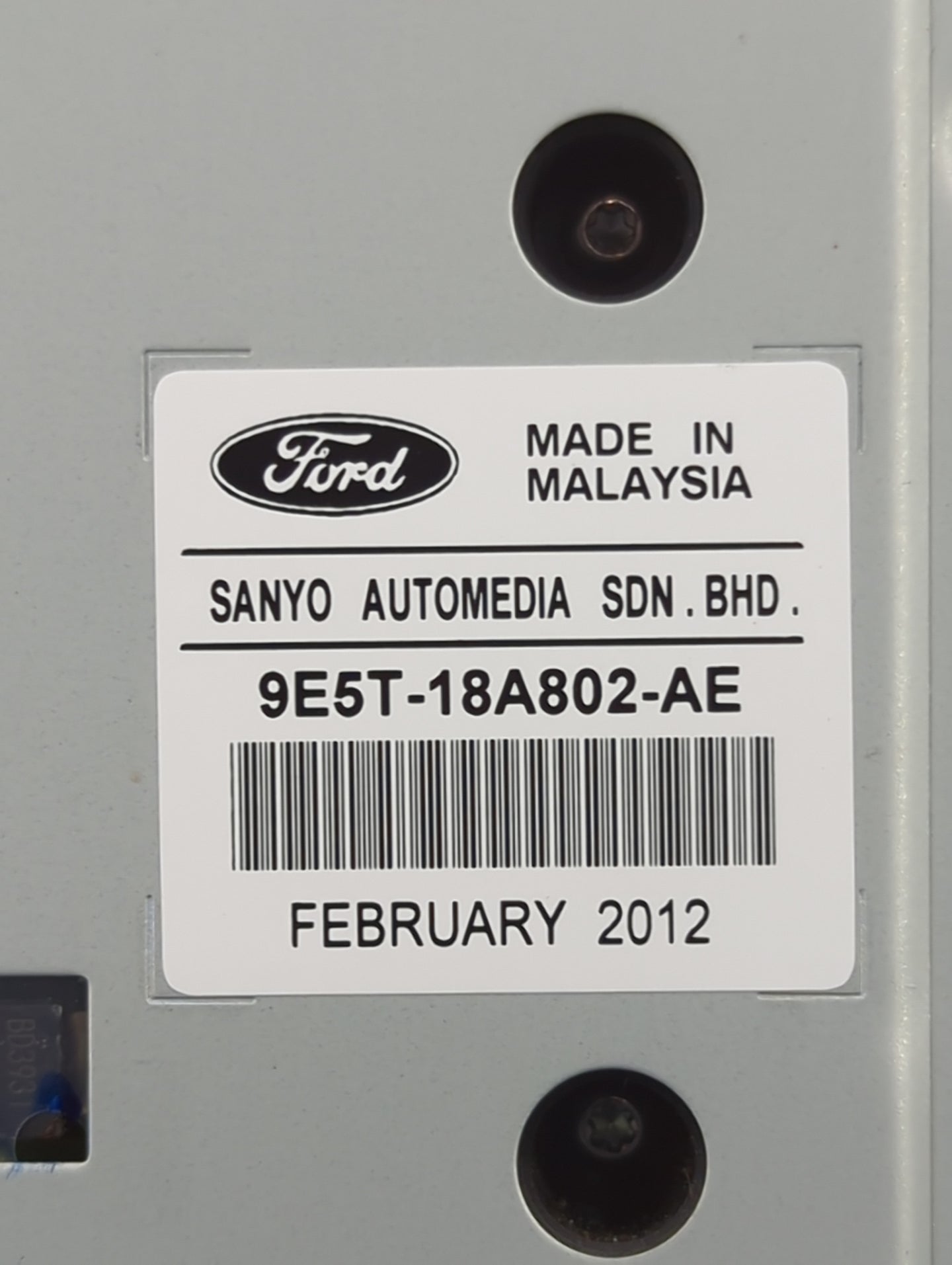 2010-2012 Ford Fusion Climate Control Module Temperature AC/Heater Replacement Fits Fits 2010 2011 2012 OEM Used Auto Parts 