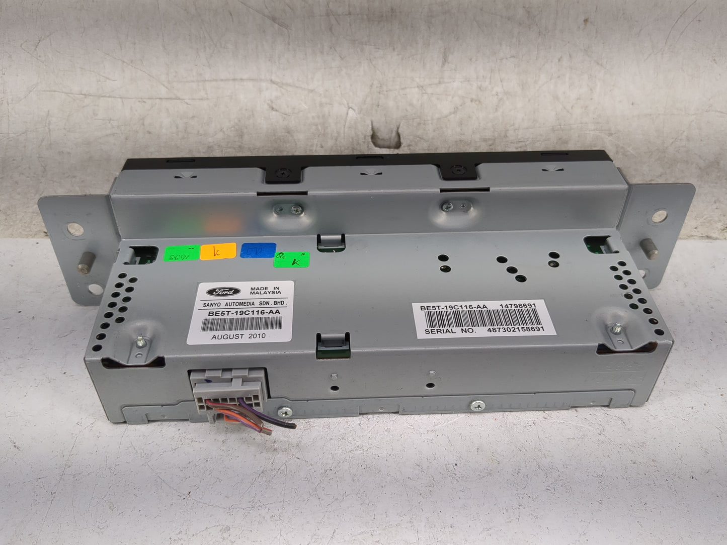 2010-2012 Ford Fusion Information Display Screen 1151417 - Oemusedautoparts1.com