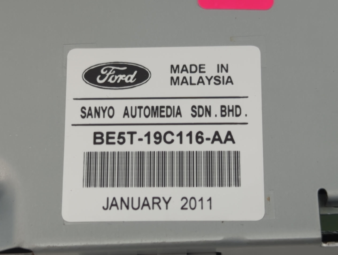 2010-2012 Ford Fusion Information Display Screen - Oemusedautoparts1.com