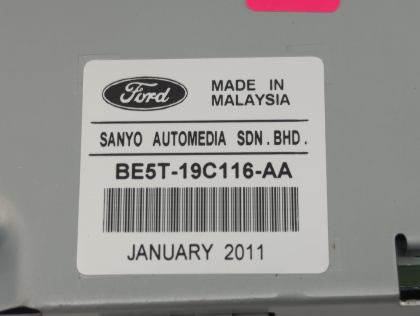 2010-2012 Ford Fusion Information Display Screen - Oemusedautoparts1.com