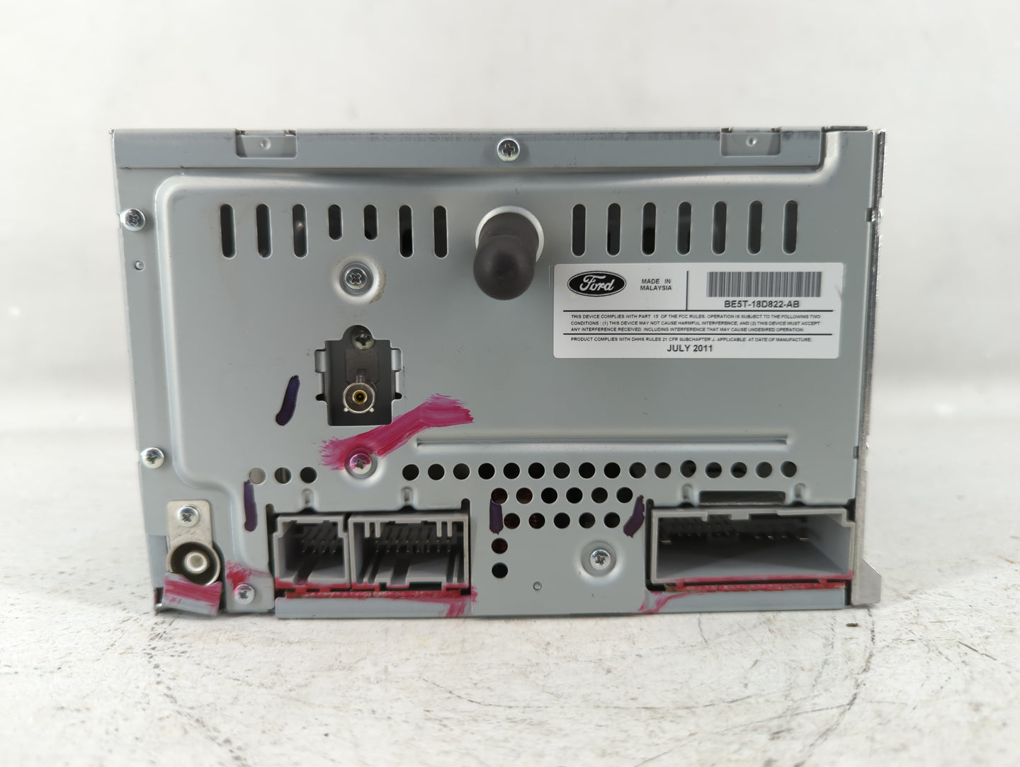 2011-2012 Ford Fusion Am Fm Cd Player Radio Receiver - Oemusedautoparts1.com