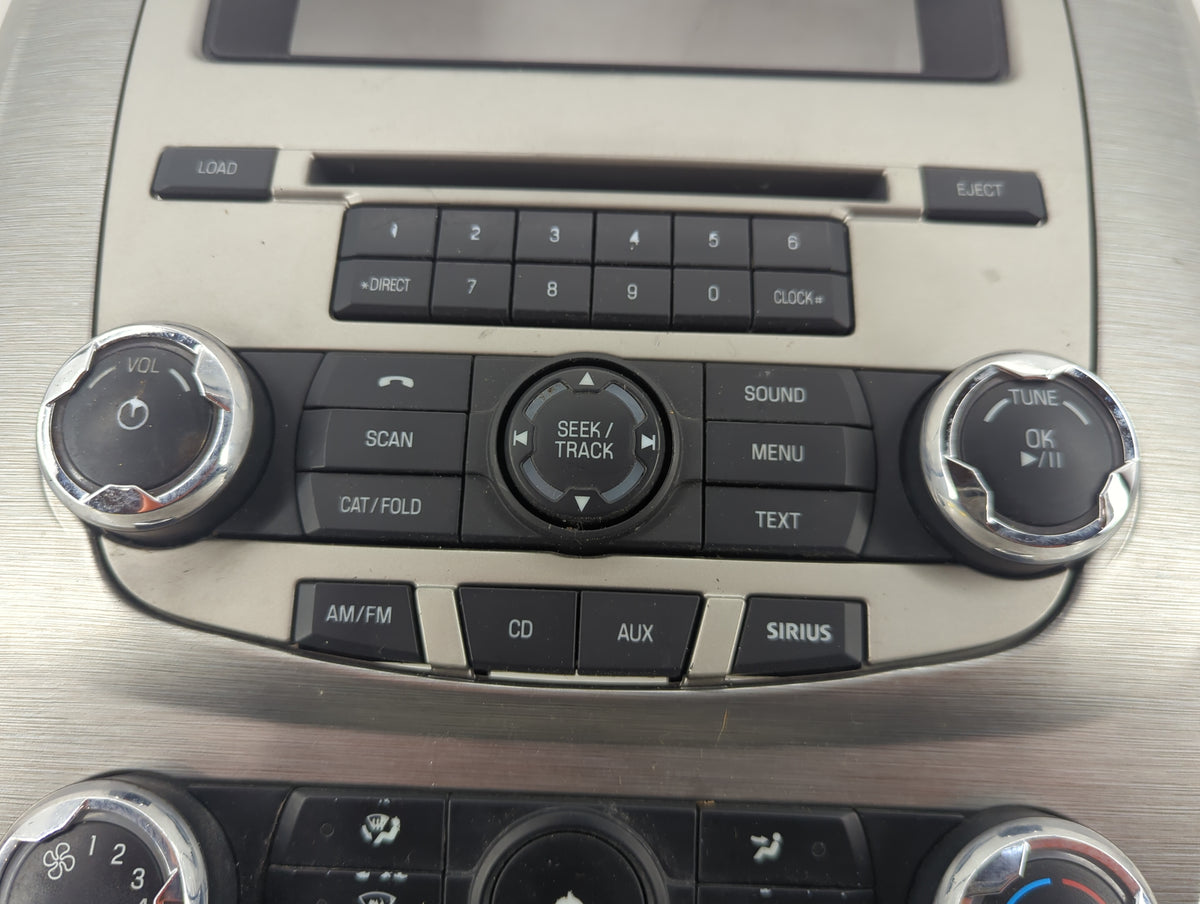 2010-2012 Ford Fusion Radio Control Panel 5043814 - Oemusedautoparts1.com