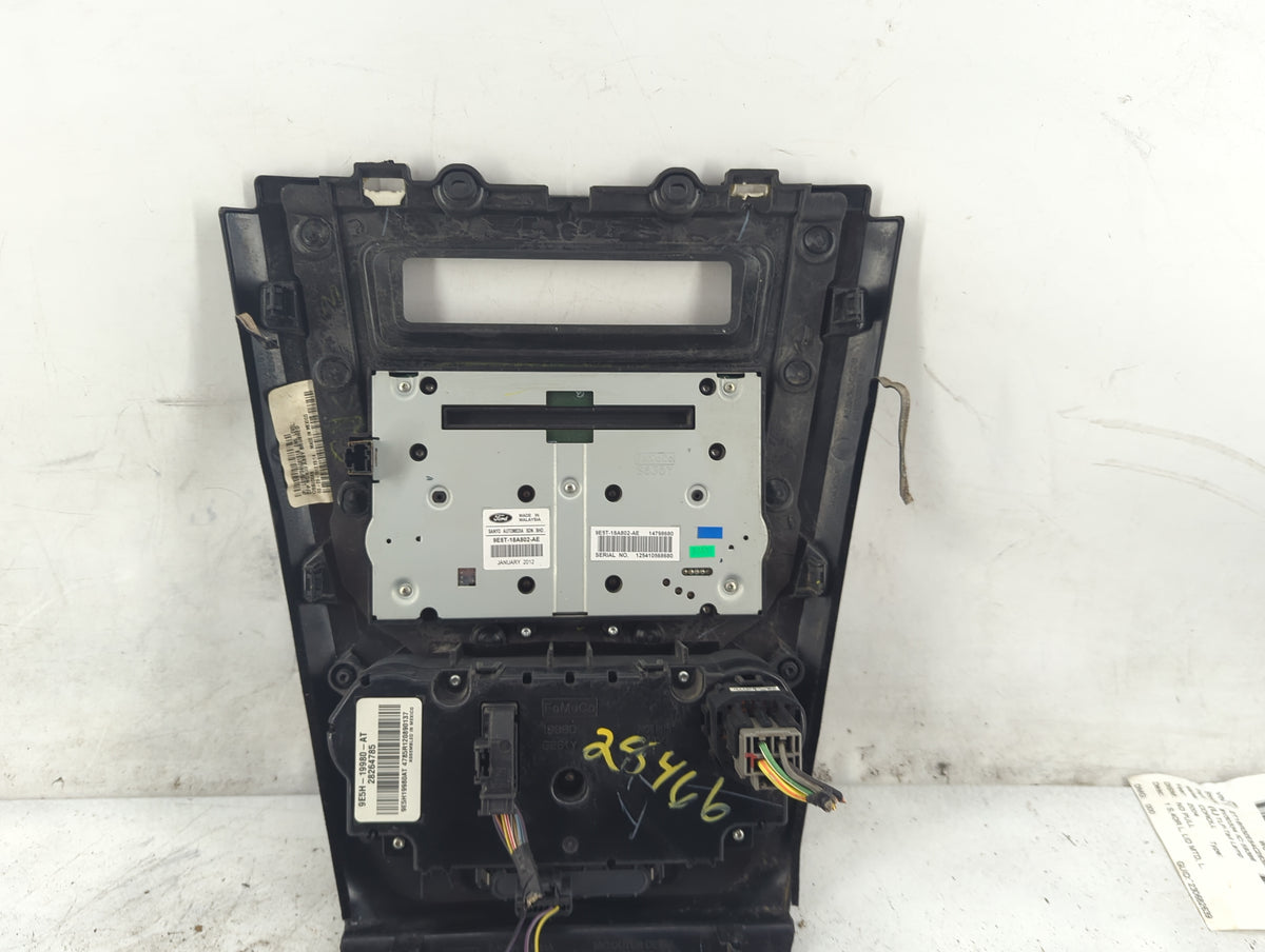 2010-2012 Ford Fusion Radio Control Panel 5043814 - Oemusedautoparts1.com