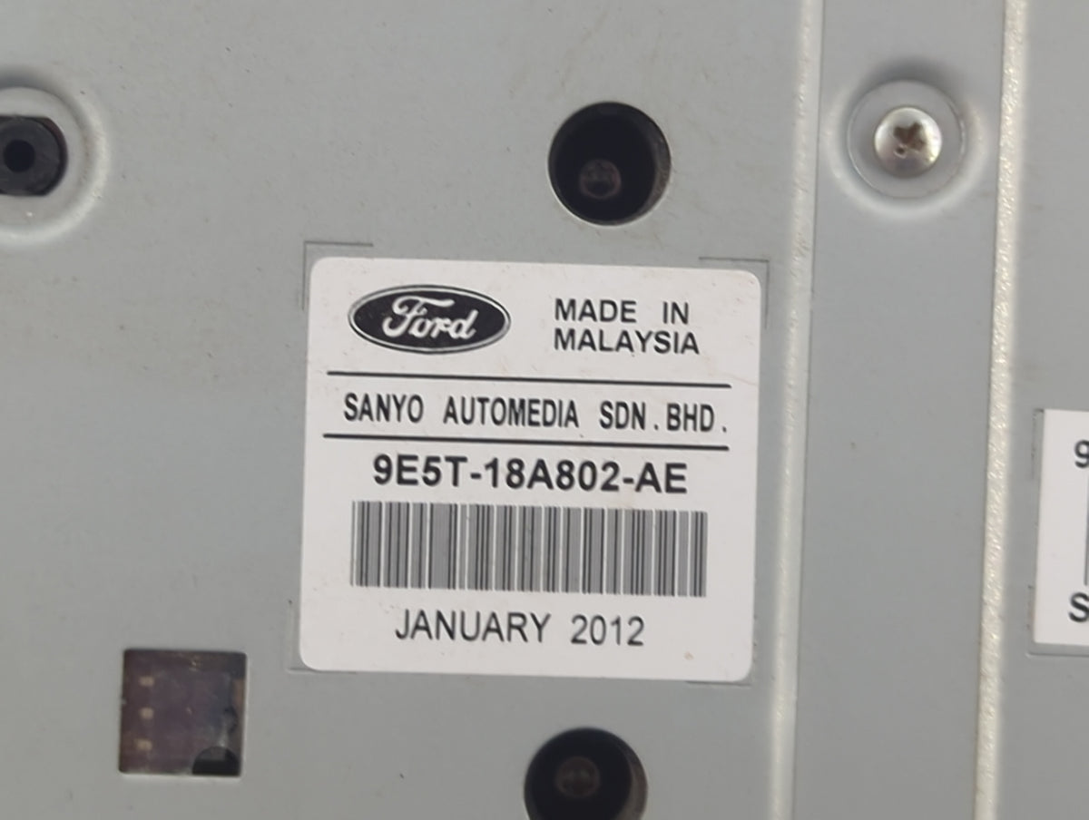 2010-2012 Ford Fusion Radio Control Panel 5043814 - Oemusedautoparts1.com