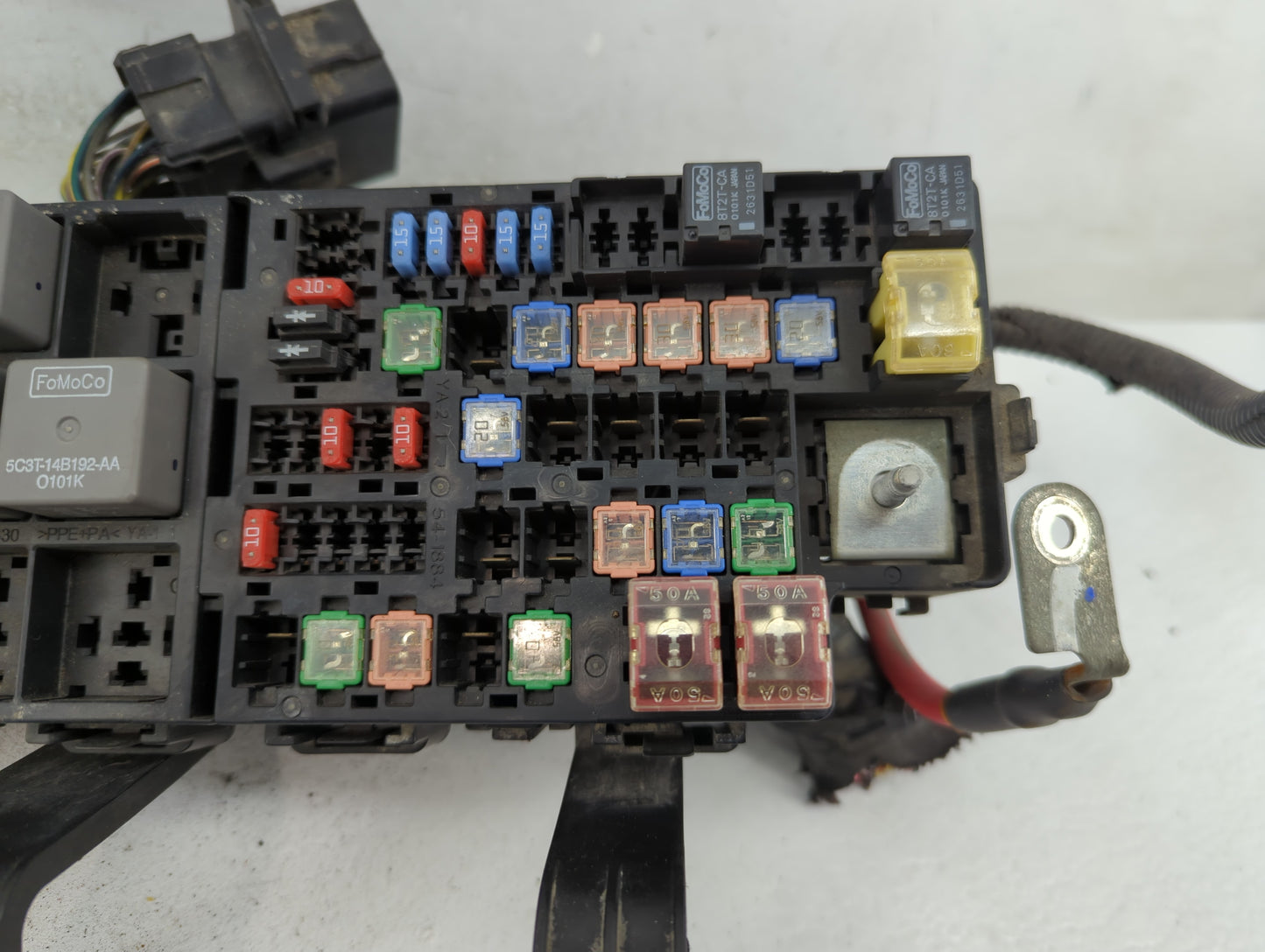 2010-2012 Ford Fusion Fusebox Fuse Box Panel Relay Module Fits Fits 2010 2011 2012 OEM Used Auto Parts - Oemusedautoparts1.c