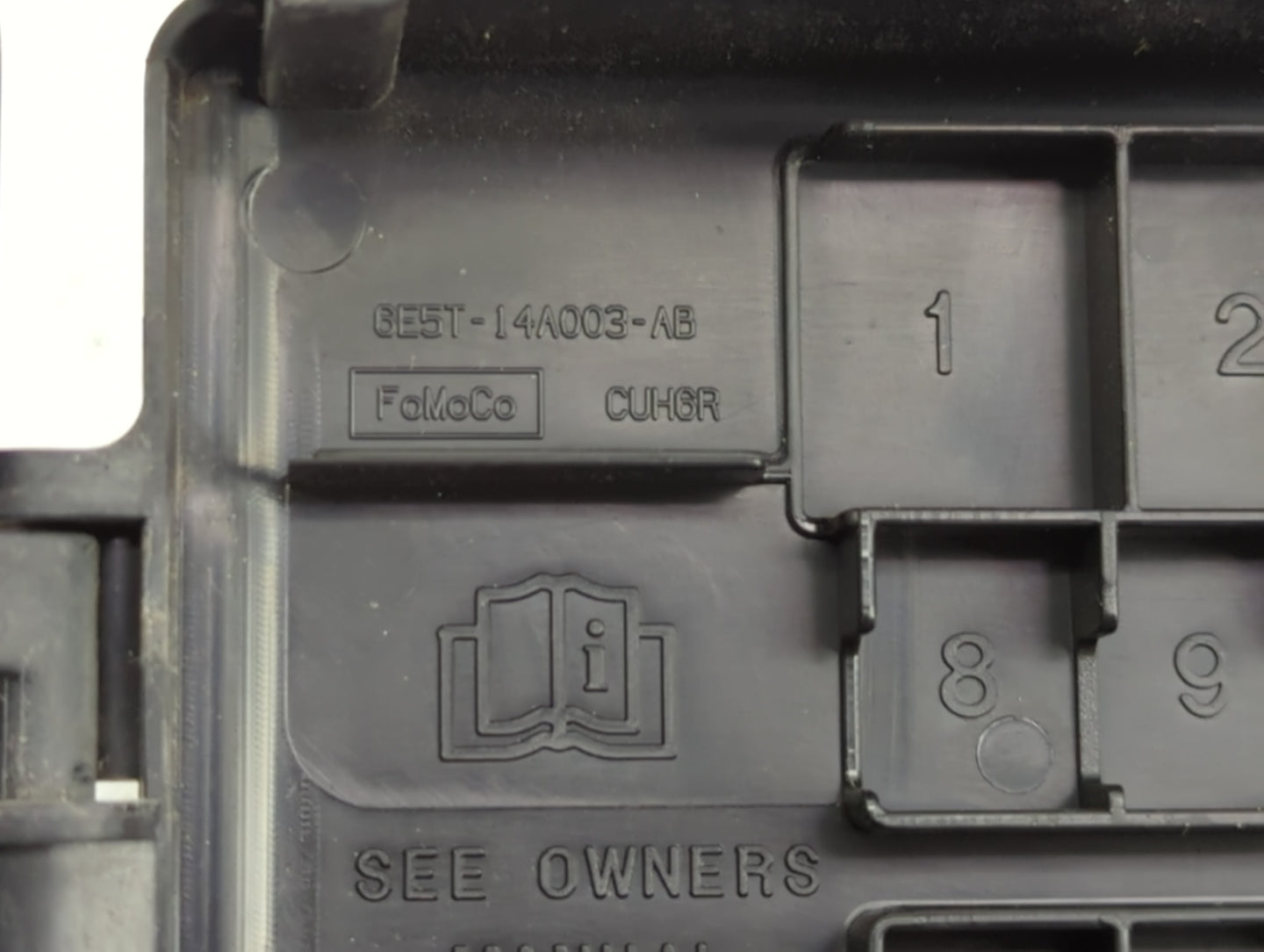 2010-2012 Ford Fusion Fusebox Fuse Box Panel Relay Module Fits Fits 2010 2011 2012 OEM Used Auto Parts - Oemusedautoparts1.c