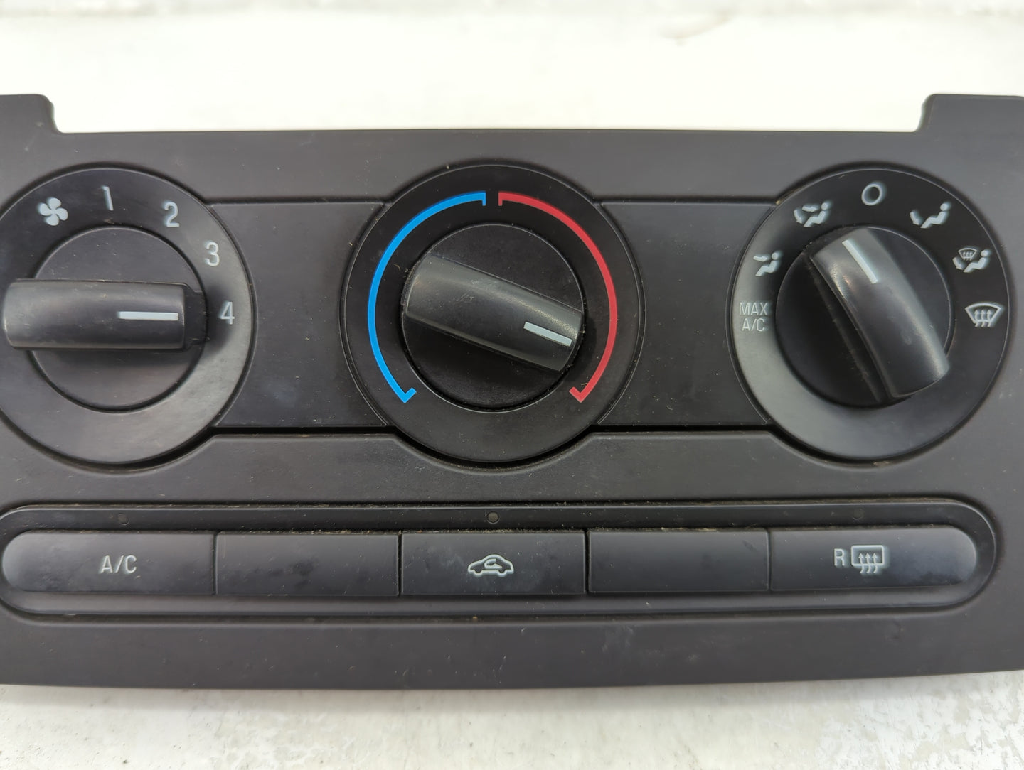 2006-2009 Ford Fusion Climate Control Module Temperature AC/Heater Replacement Fits Fits 2006 2007 2008 2009 OEM Used Auto P