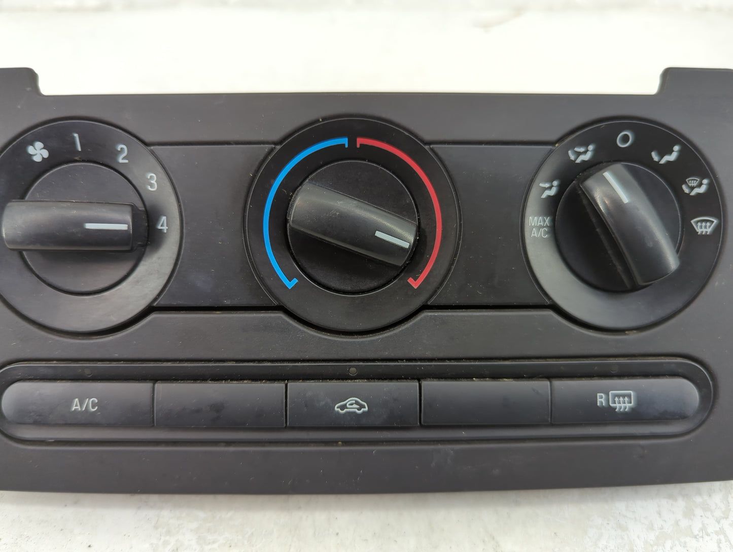 2006-2009 Ford Fusion Climate Control Module Temperature AC/Heater Replacement Fits Fits 2006 2007 2008 2009 OEM Used Auto P