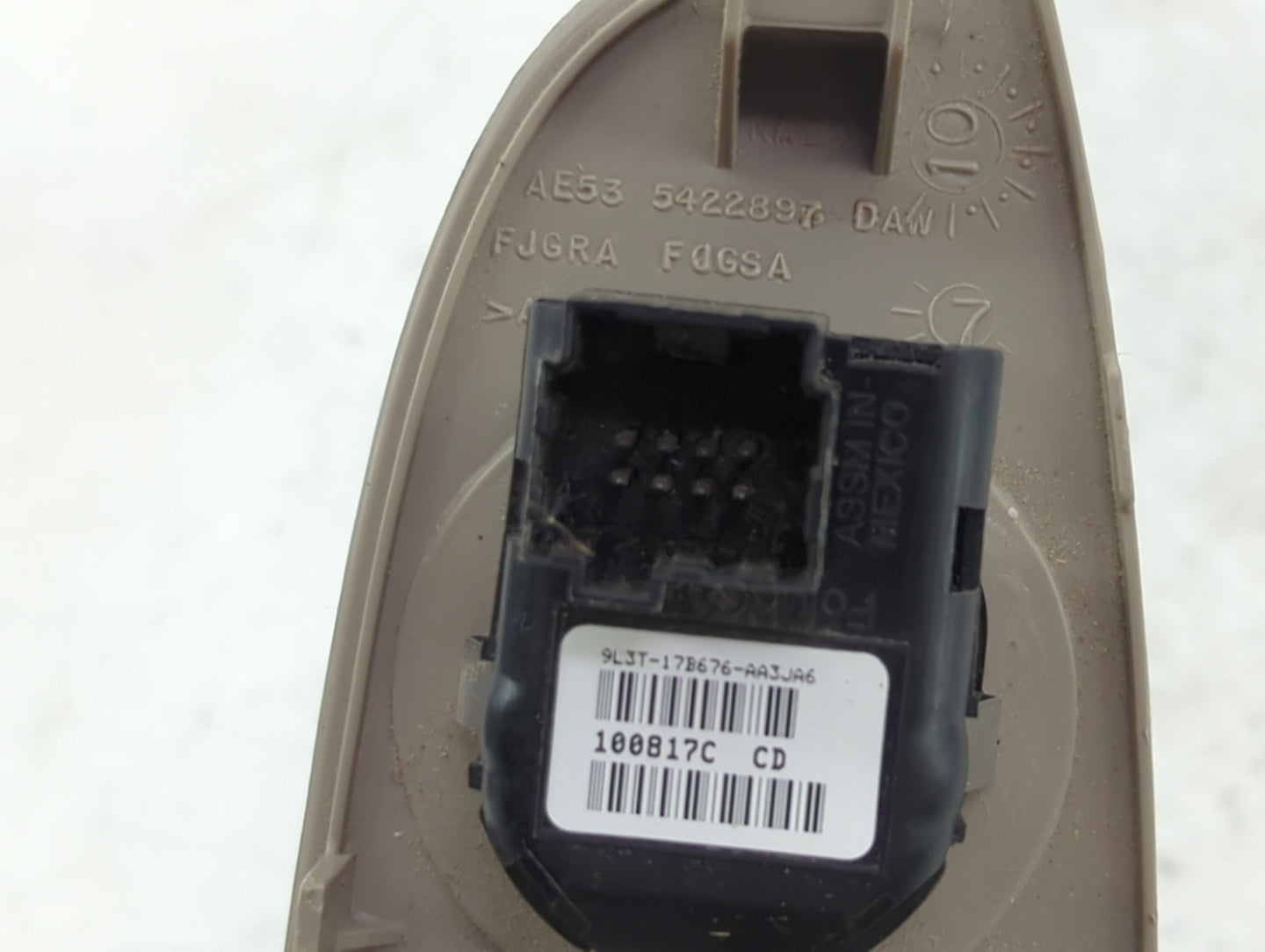 2006-2012 Ford Fusion Master Power Window Switch Replacement Driver Side Left Fits OEM Used Auto Parts - Oemusedautoparts1.c