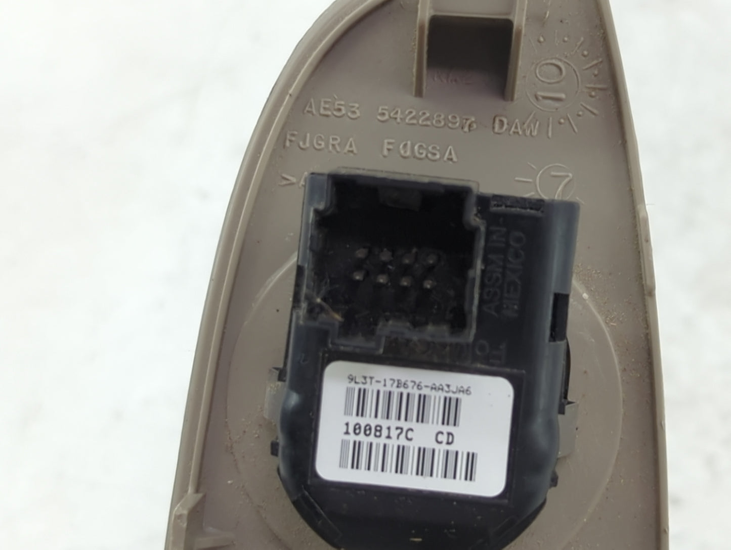 2006-2012 Ford Fusion Master Power Window Switch Replacement Driver Side Left Fits OEM Used Auto Parts - Oemusedautoparts1.c