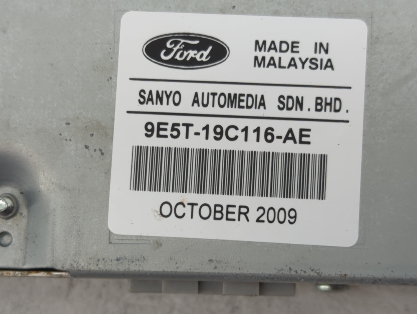 2010-2010 Ford Fusion Information Display Screen - Oemusedautoparts1.com