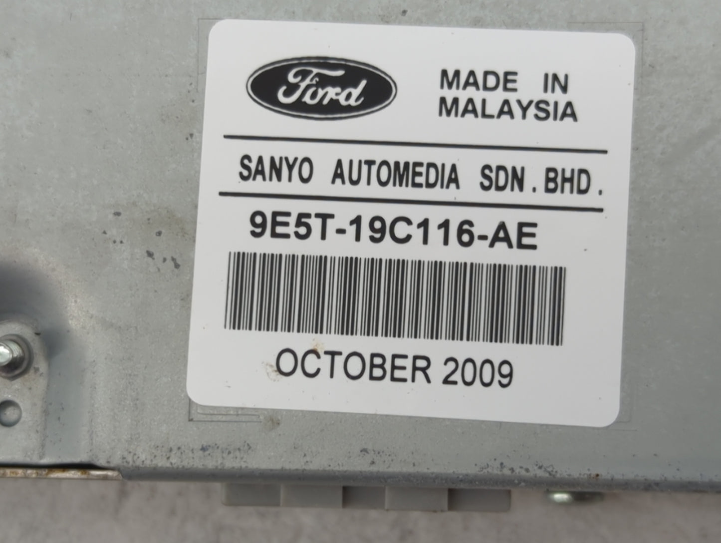 2010-2010 Ford Fusion Information Display Screen - Oemusedautoparts1.com