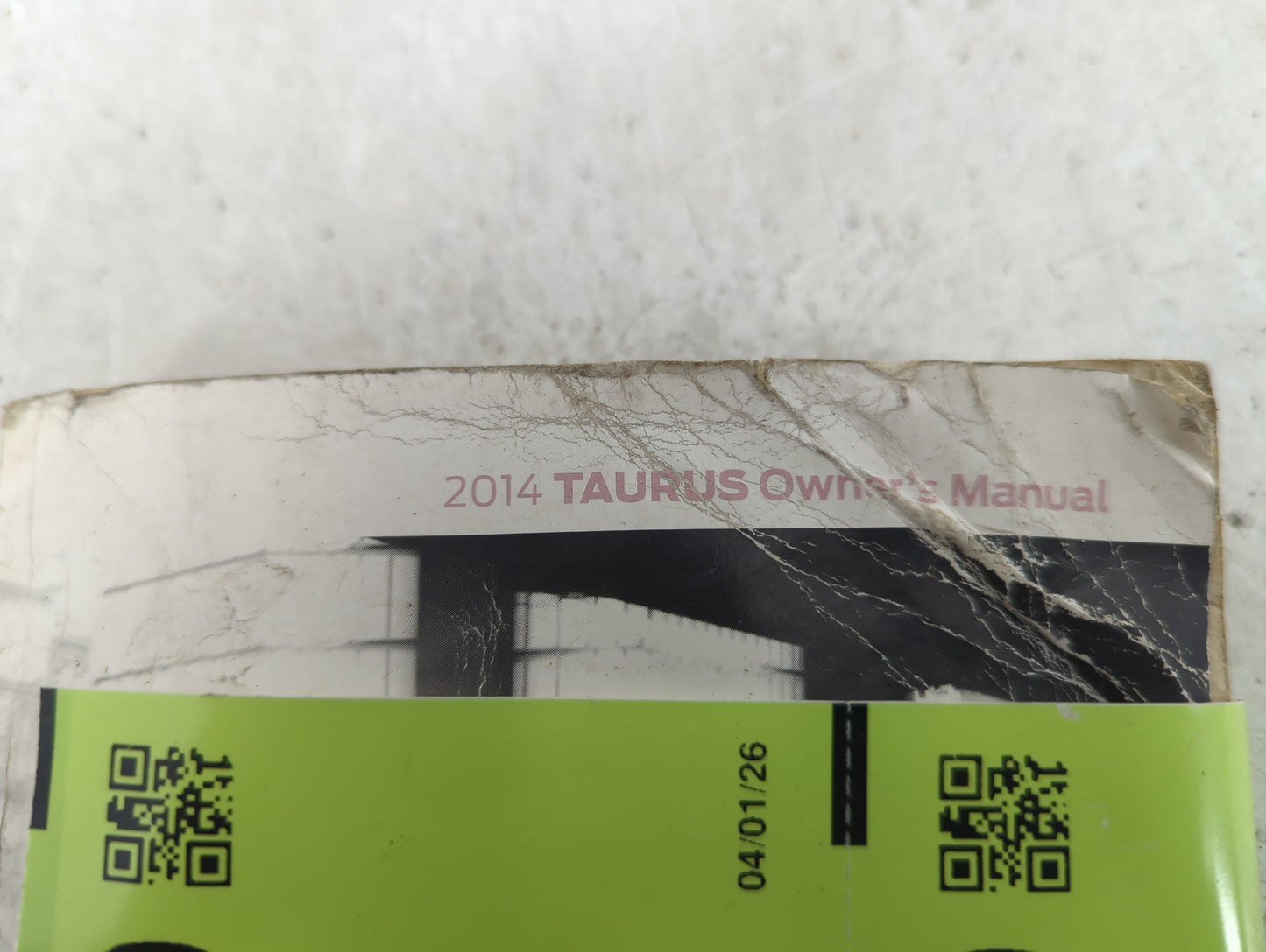 0 Ford Taurus Owners Manual Book Guide OEM Used Auto Parts - Oemusedautoparts1.com