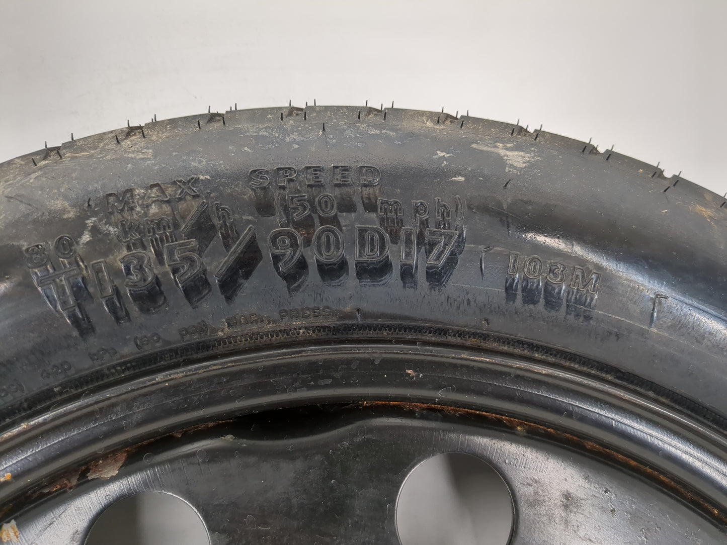 2008-2019 Ford Taurus Spare Donut Tire Wheel Rim Oem - Oemusedautoparts1.com