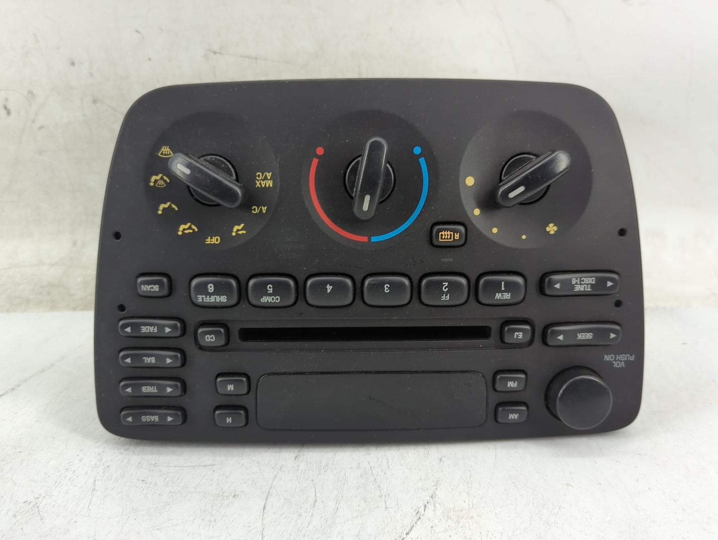 2004-2007 Ford Taurus Radio AM FM Cd Player Receiver Replacement Fits Fits 2004 2005 2006 2007 OEM Used Auto Parts - Oemused