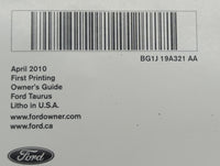0 Ford Taurus Owners Manual Book Guide OEM Used Auto Parts - Oemusedautoparts1.com