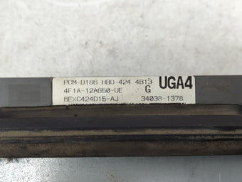 compare product 2004 Ford Taurus PCM Engine Control Computer ECU ECM PCU OEM P/N:PCM-D186 HBO-424 4B13 4F1A-12A650-UE, 6EXC424D15-AJ Fits OEM Used Auto Parts