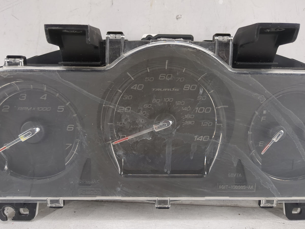 2010 Ford Taurus Instrument Cluster Speedometer Gauges Miles:165K Fits OEM Used Auto Parts - Oemusedautoparts1.com