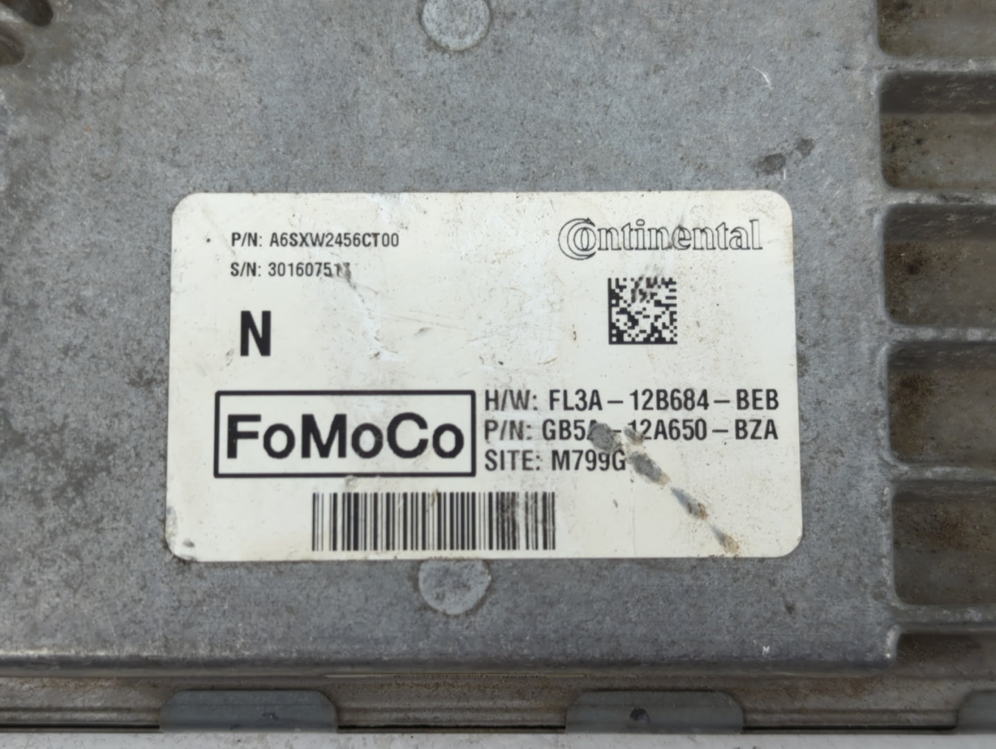 2016-2019 Ford Taurus PCM Engine Control Computer ECU ECM PCU OEM P/N:A6SXW2456CT00 Fits Fits 2015 2016 2017 2018 2019 OEM U