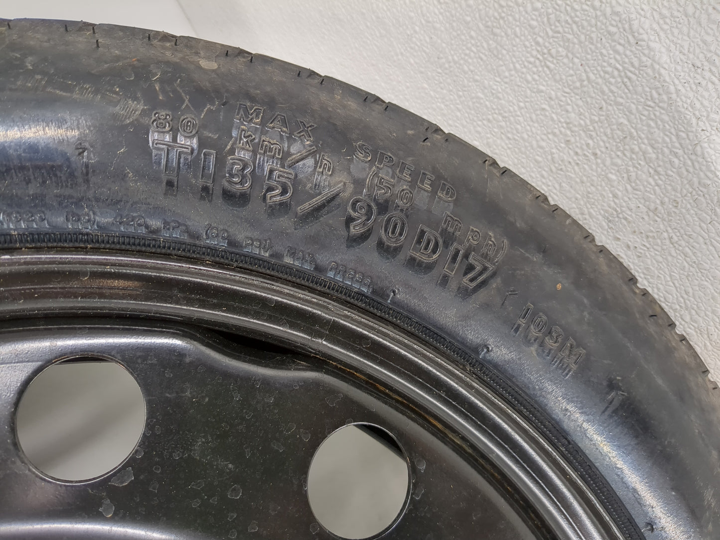 2008-2019 Ford Taurus Spare Donut Tire Wheel Rim Oem - Oemusedautoparts1.com