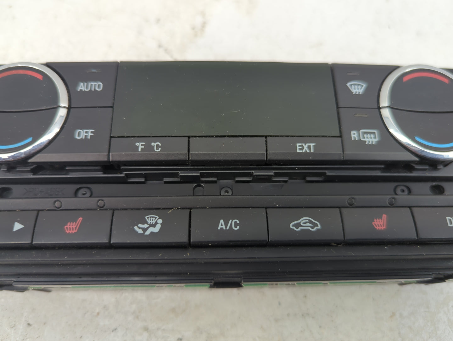 2008-2009 Ford Taurus Climate Control Module Temperature AC/Heater Replacement Fits Fits 2008 2009 OEM Used Auto Parts - Oem