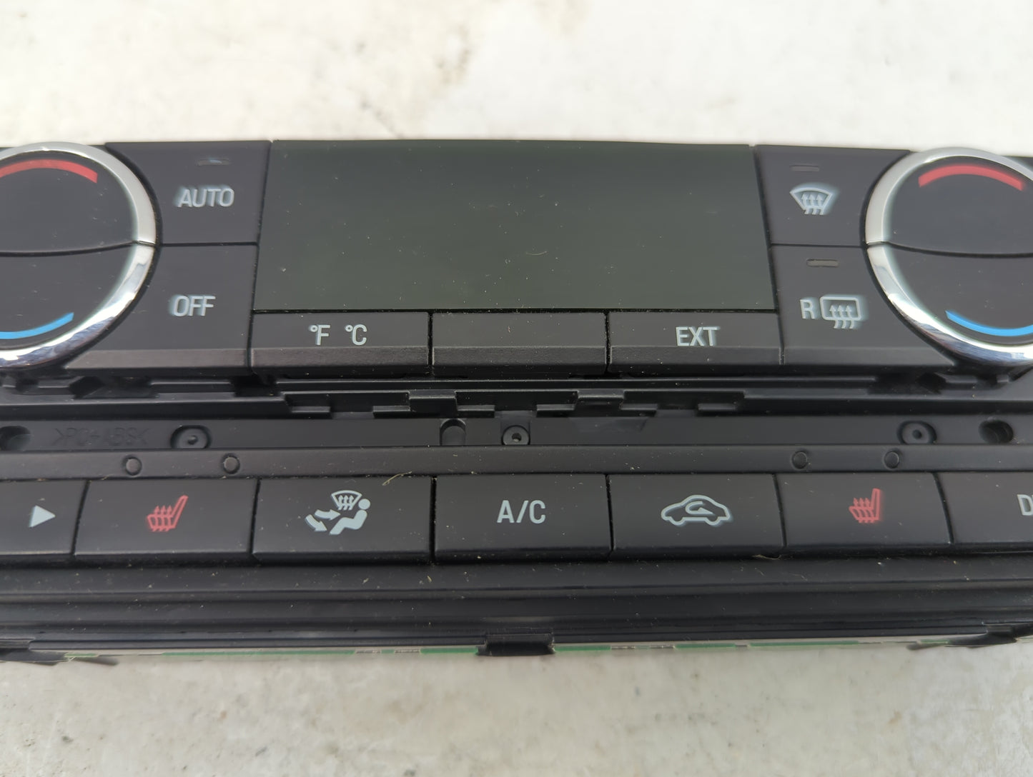 2008-2009 Ford Taurus Climate Control Module Temperature AC/Heater Replacement Fits Fits 2008 2009 OEM Used Auto Parts - Oem