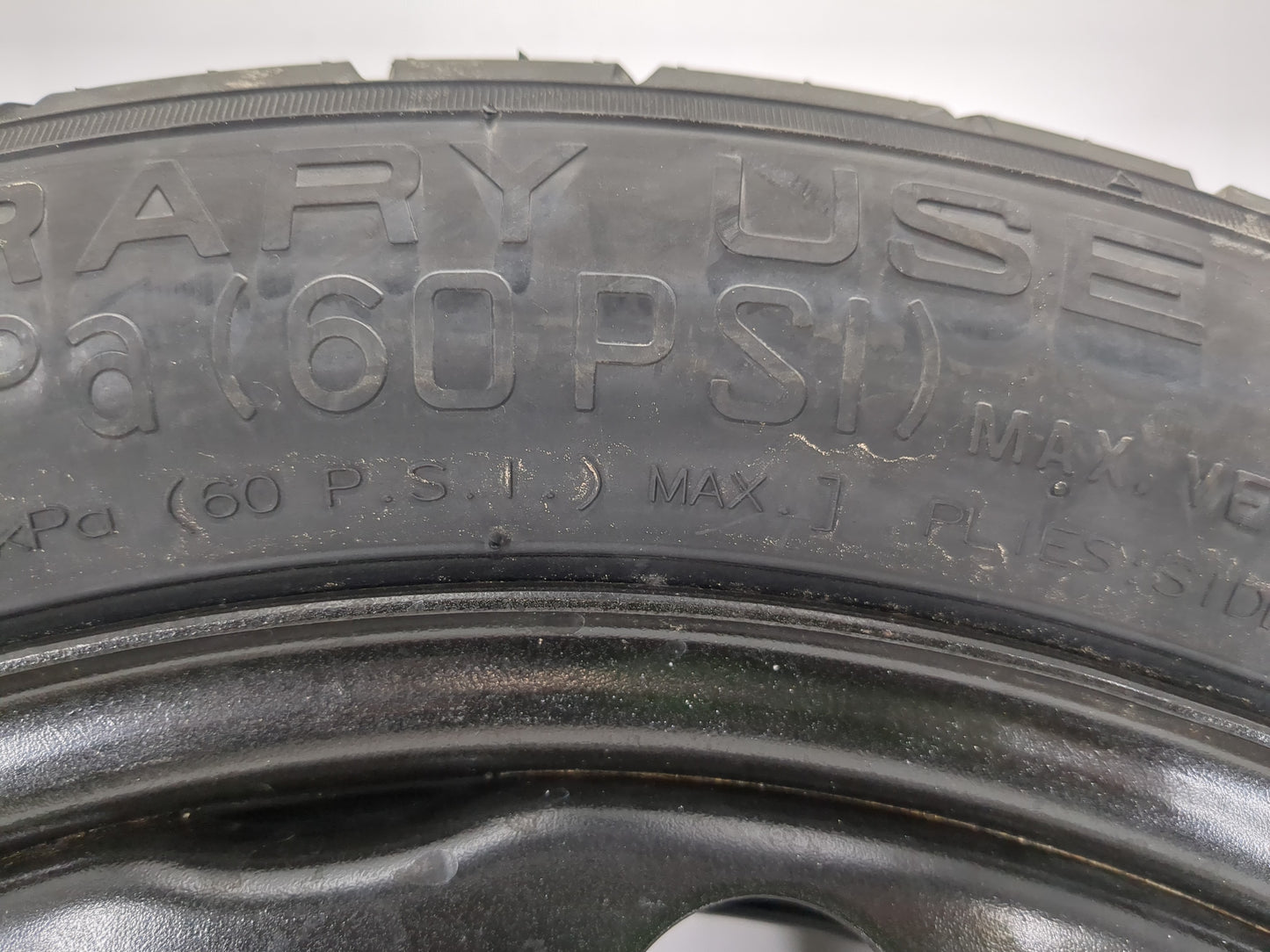 2008-2019 Ford Taurus Spare Donut Tire Wheel Rim Oem - Oemusedautoparts1.com