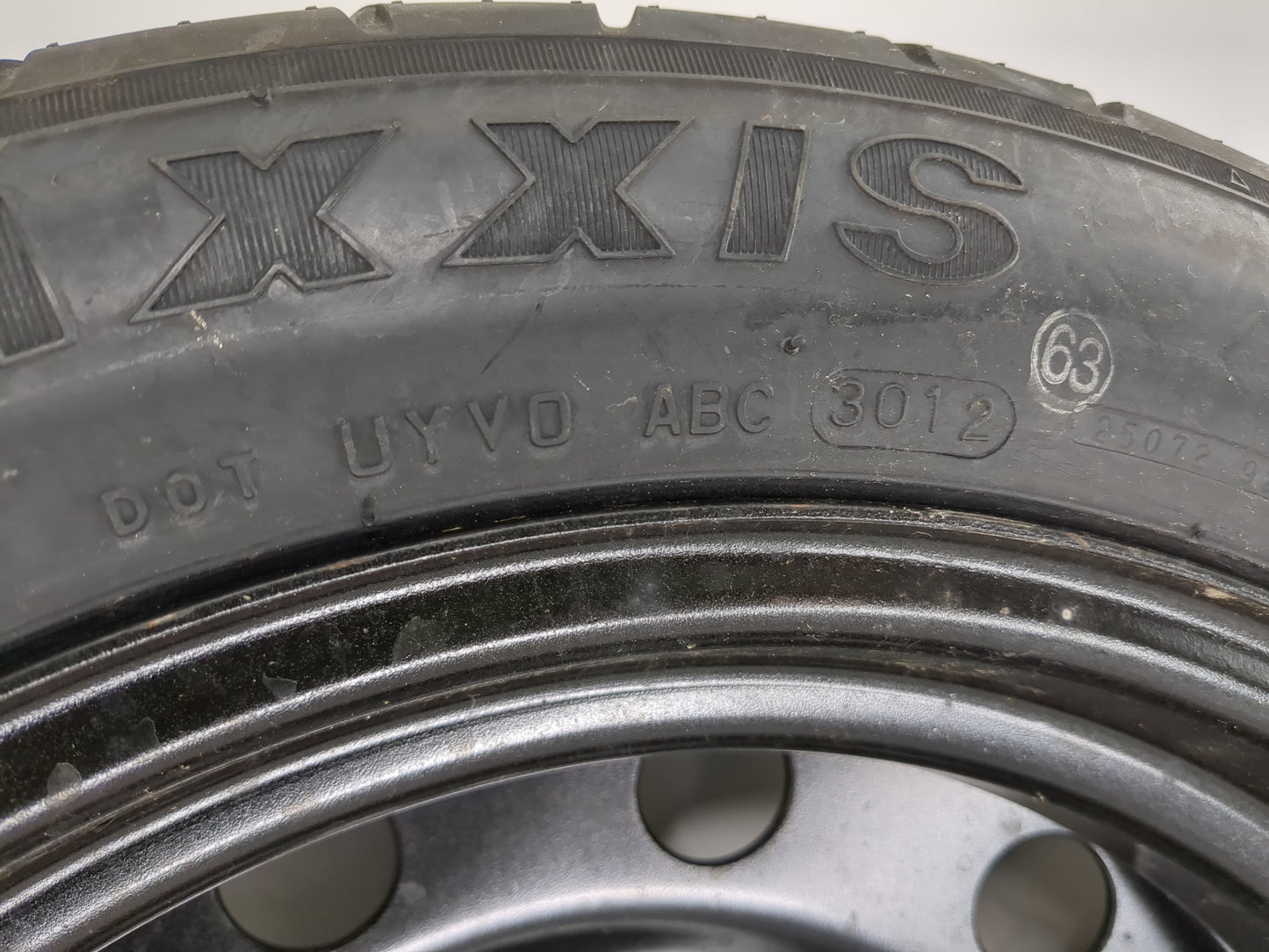 2008-2019 Ford Taurus Spare Donut Tire Wheel Rim Oem - Oemusedautoparts1.com