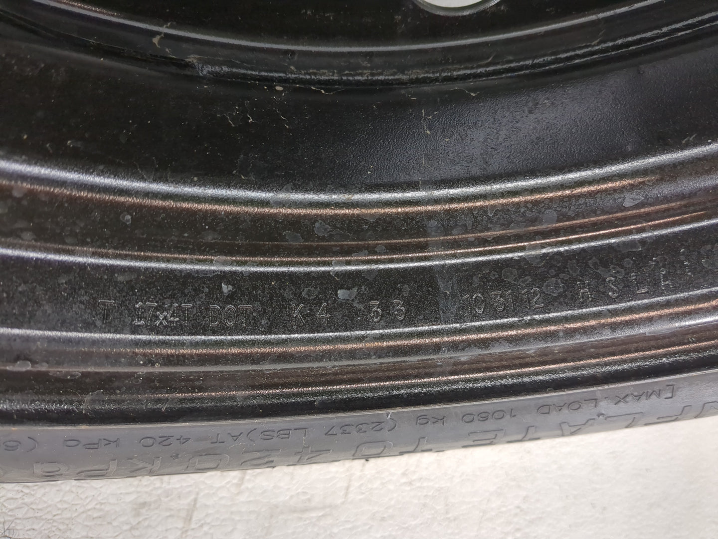 2008-2019 Ford Taurus Spare Donut Tire Wheel Rim Oem - Oemusedautoparts1.com