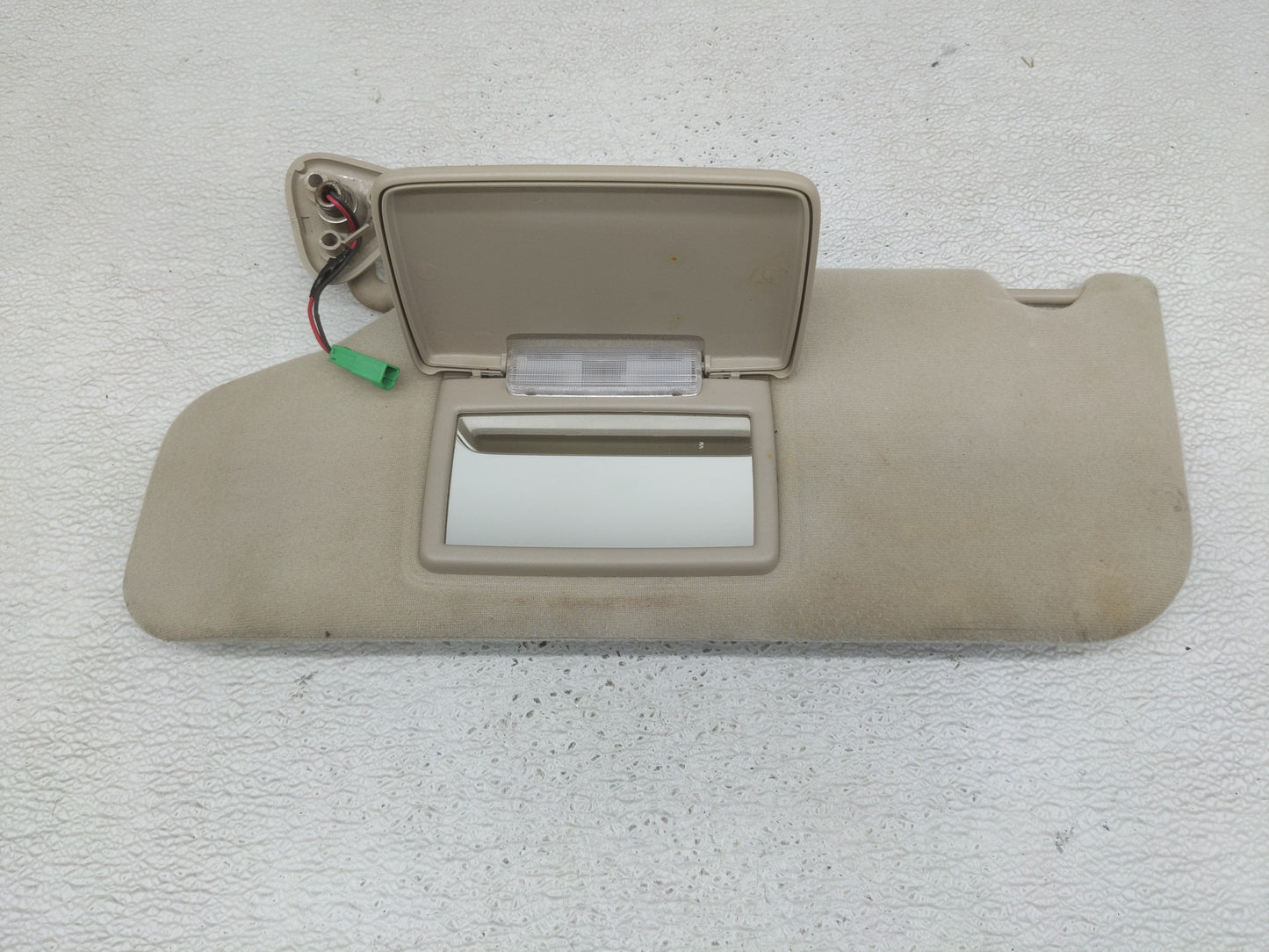 2008-2009 Ford Taurus X Sun Visor Shade Replacement Passenger Right Mirror Fits Fits 2008 2009 OEM Used Auto Parts - Oemused
