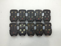 Lot of 10 Gmc Keyless Entry Remote Fob HYQ1EA | HYQ1AA | HYQ1ES MIXED - Oemusedautoparts1.com