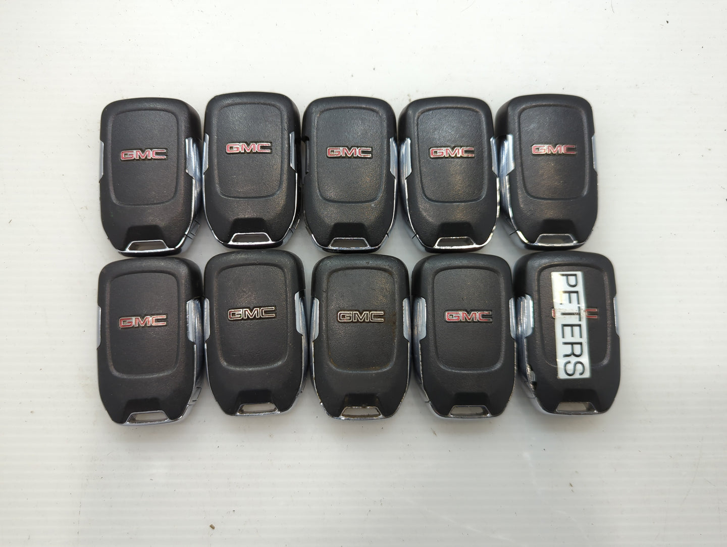 Lot of 10 Gmc Keyless Entry Remote Fob HYQ1EA | HYQ1AA | HYQ1ES MIXED - Oemusedautoparts1.com